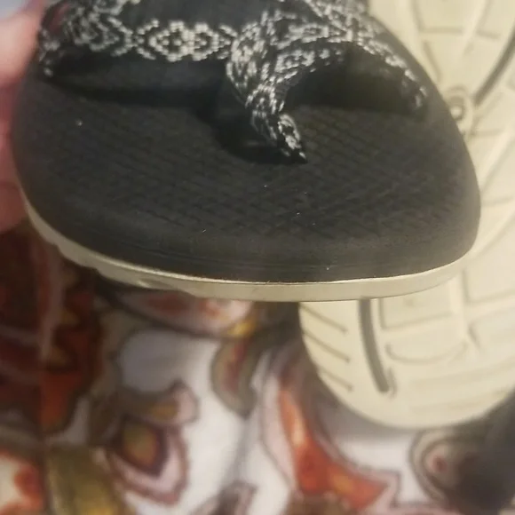 Chaco Z Cloud X2-Cream/Black-Size 10 - Picture 9 of 16